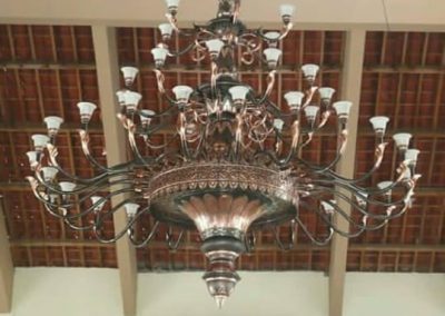 Lampu Robyong Tembaga 3 Tingkat