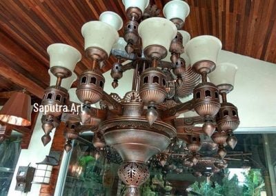 Lampu Robyong Tembaga