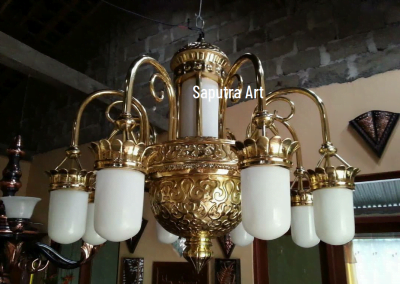 Lampu Robyong Kuningan 1 Tingkat