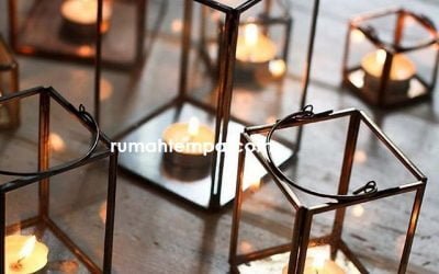 Tempat Lilin Kuningan Tembaga