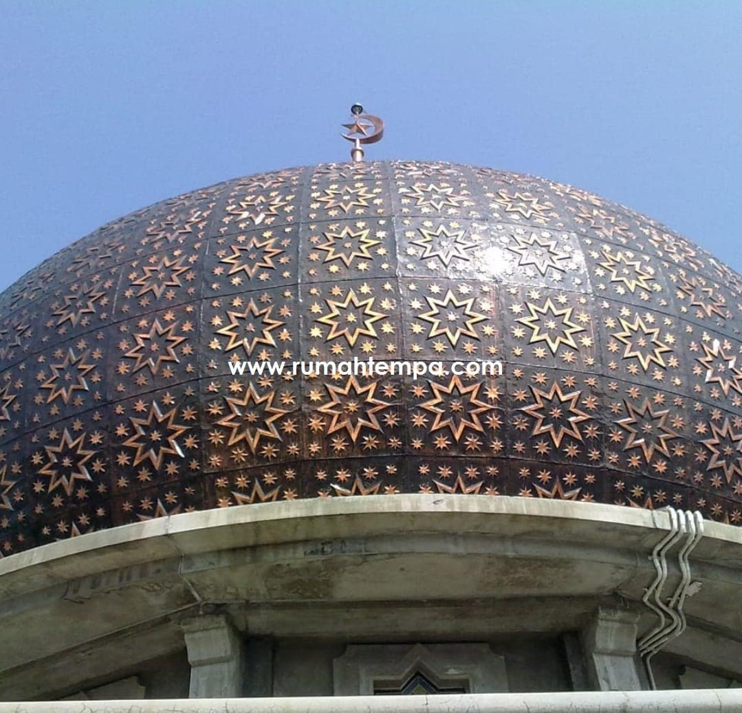 Kubah Masjid Tembaga Kuningan