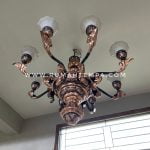 lampu joglo tembaga