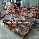 chafing dish tembaga kuningan