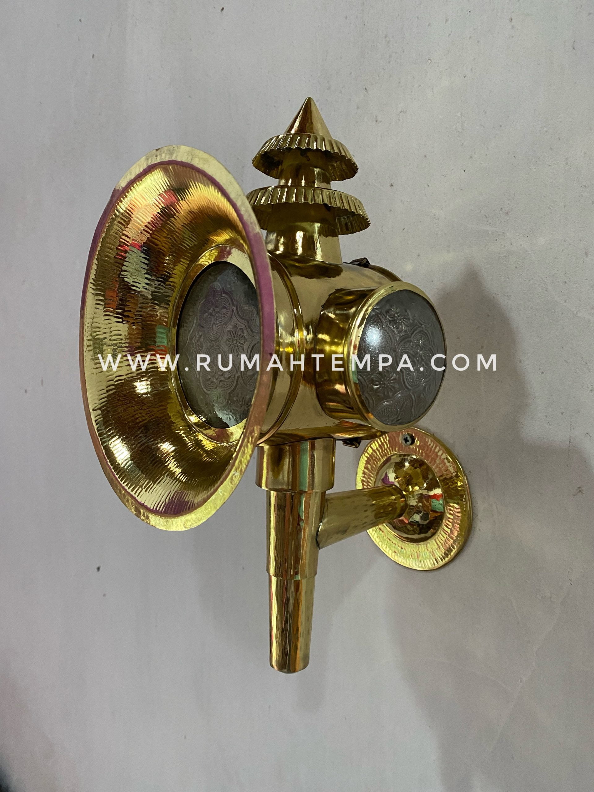 Lampu Andong Kuningan Rumah Tempa By Saputra Art 8394