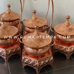 Chafing Dish Tembaga Bulat