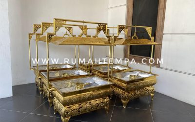 Chafing Dish Kuningan Kotak