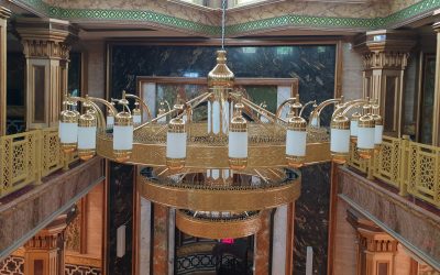 Lampu Nabawi Kuningan Model Tingkat