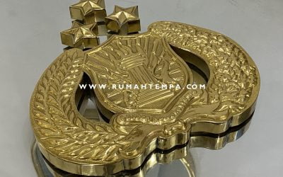 Logo Polri Kuningan Tembaga