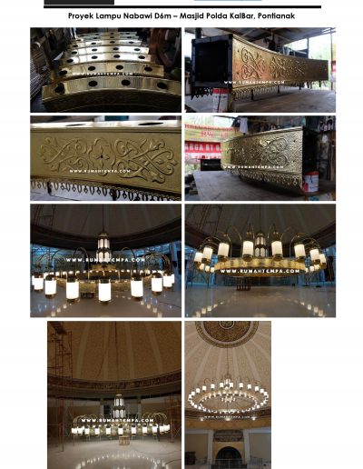 Proyek Lampu Nabawi 6m