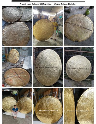 Proyek Logo Adipura D160cm 3 pcs – Maros, Sulawesi Selatan