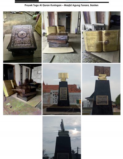 Proyek Tugu Al Quran Kuningan – Masjid Agung Tanara, Banten