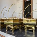 Chafing Dish kuningan persegi