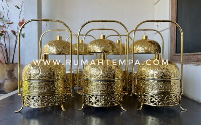Chafing Dish Kuningan Bulat