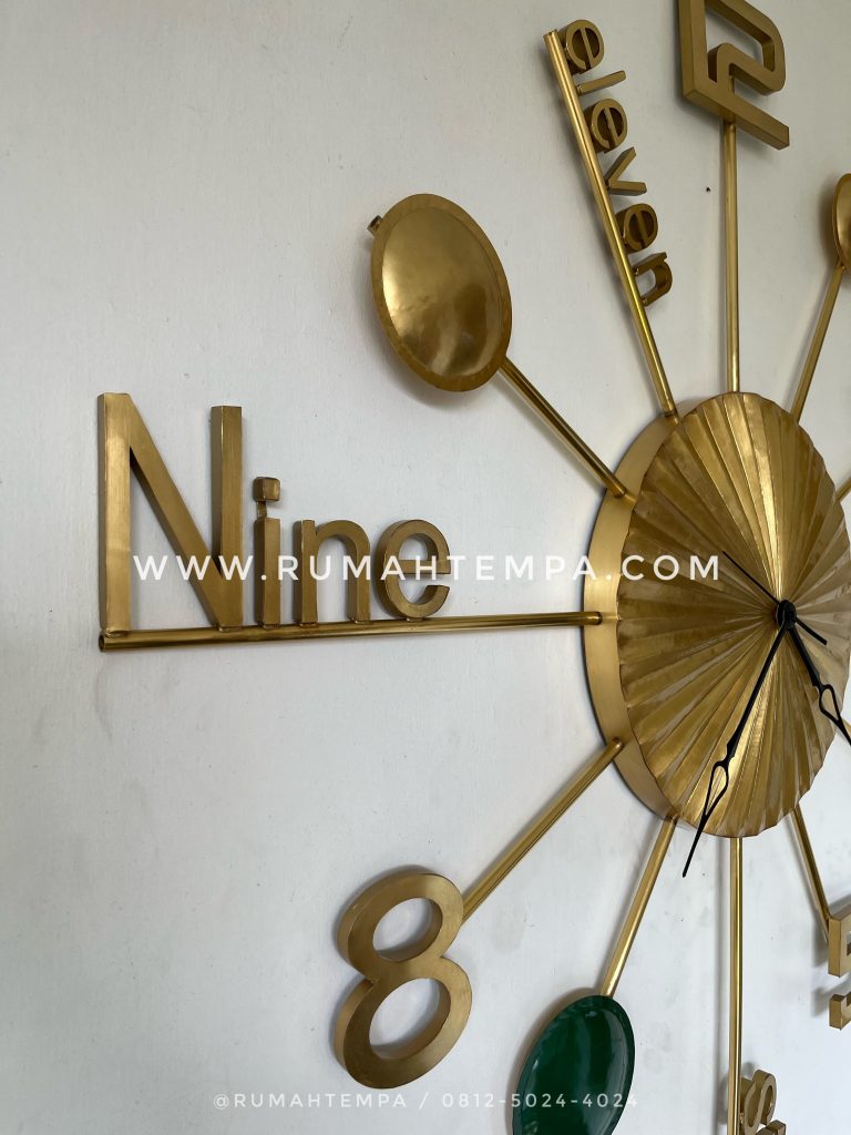 walldecor kuningan custom