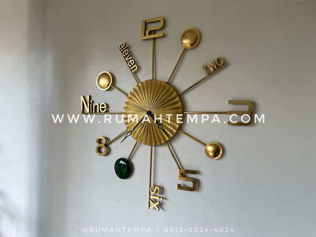 walldecor jam dinding