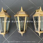 Lampu dinding kuningan custom