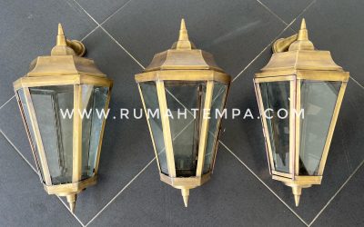 Lampu Dinding Kuningan Custom