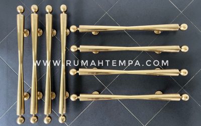 Handle Pintu Rumah Kuningan Cor
