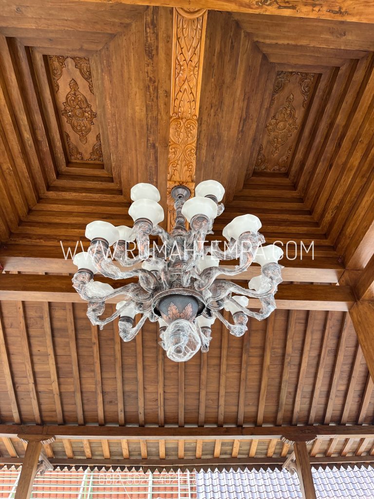 lampu gantung hias tembaga kuningan