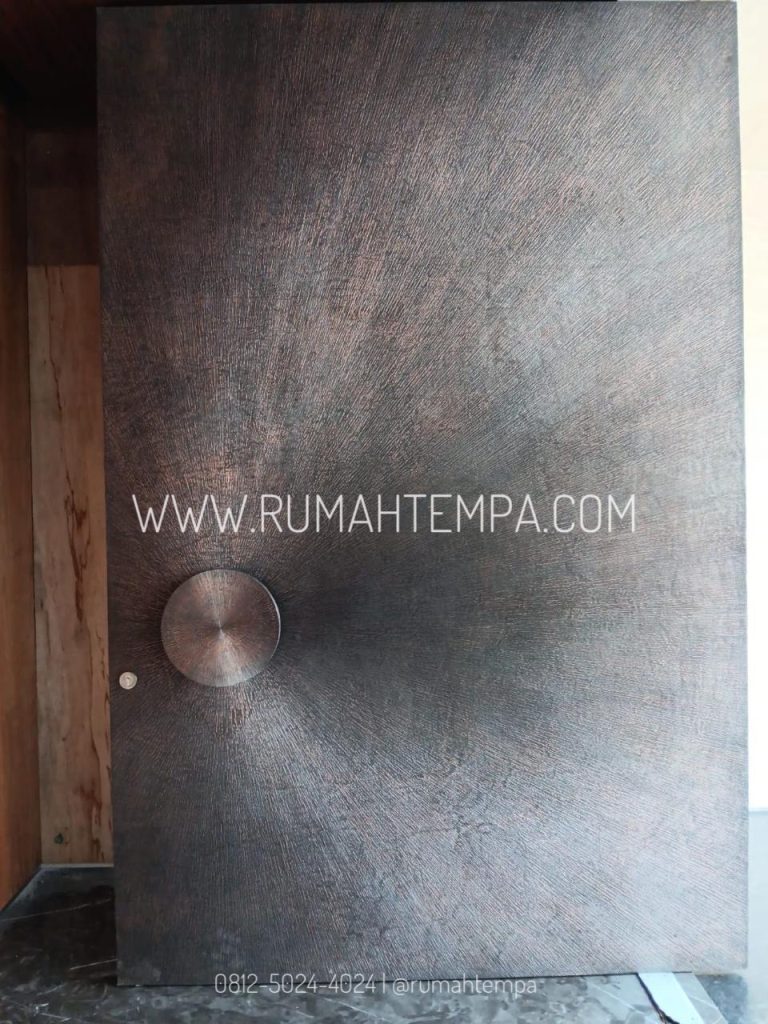 custom copper door