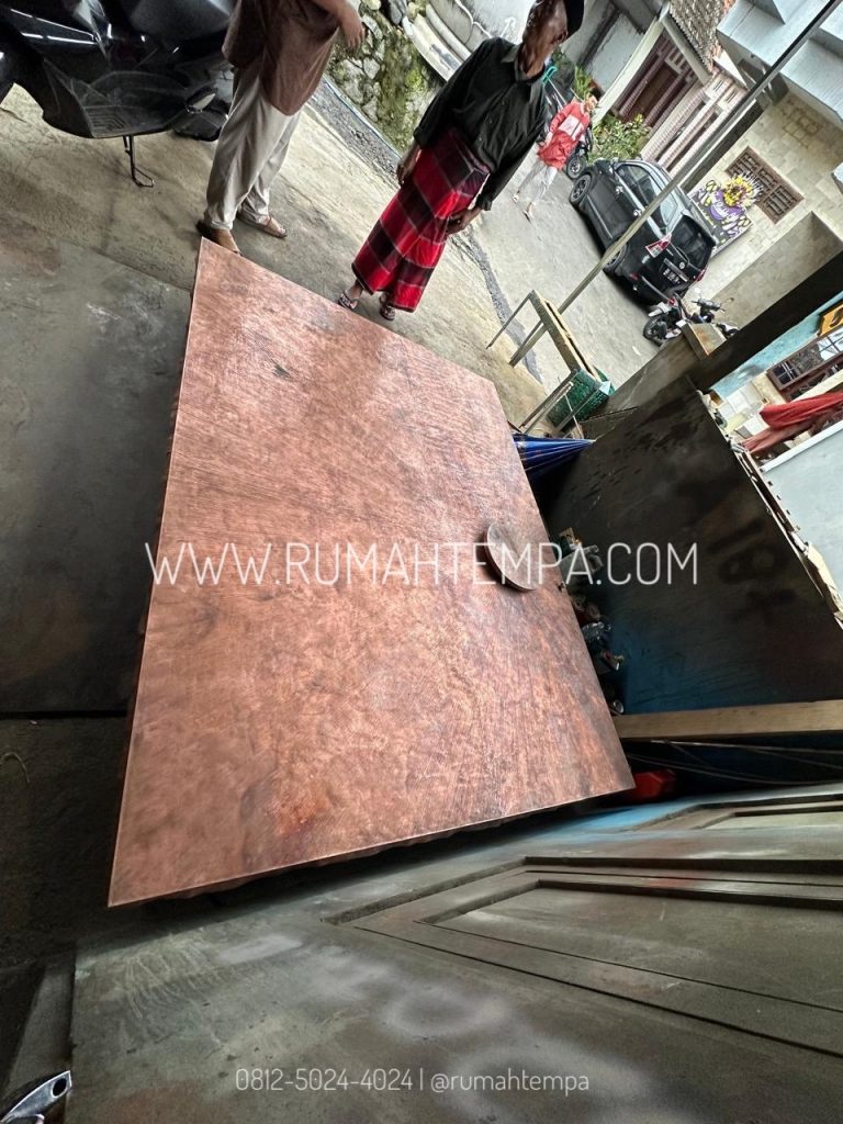 pintu tembaga kuingan custom