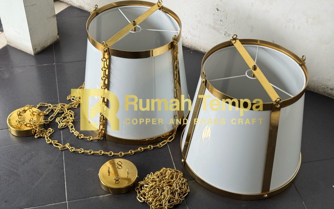 Lampu Gantung Minimalis Kuningan Tembaga