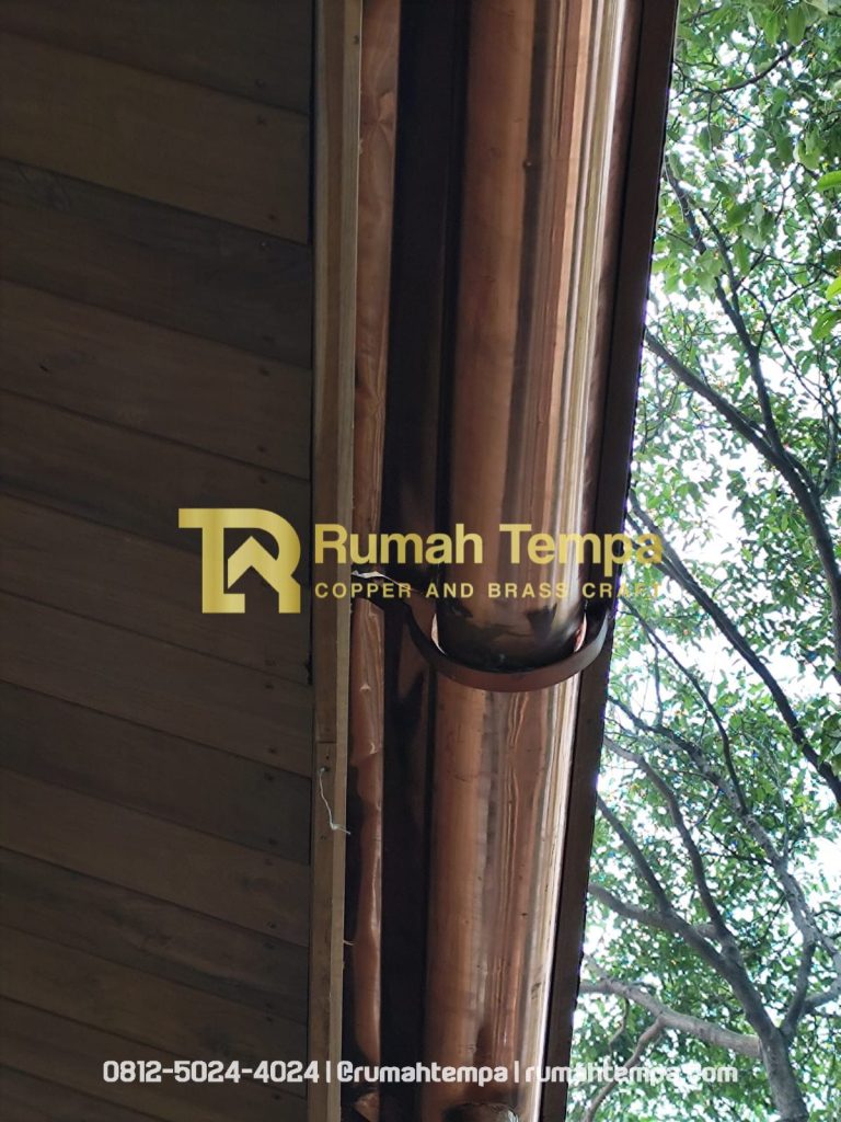 talang air custom bahan tembaga