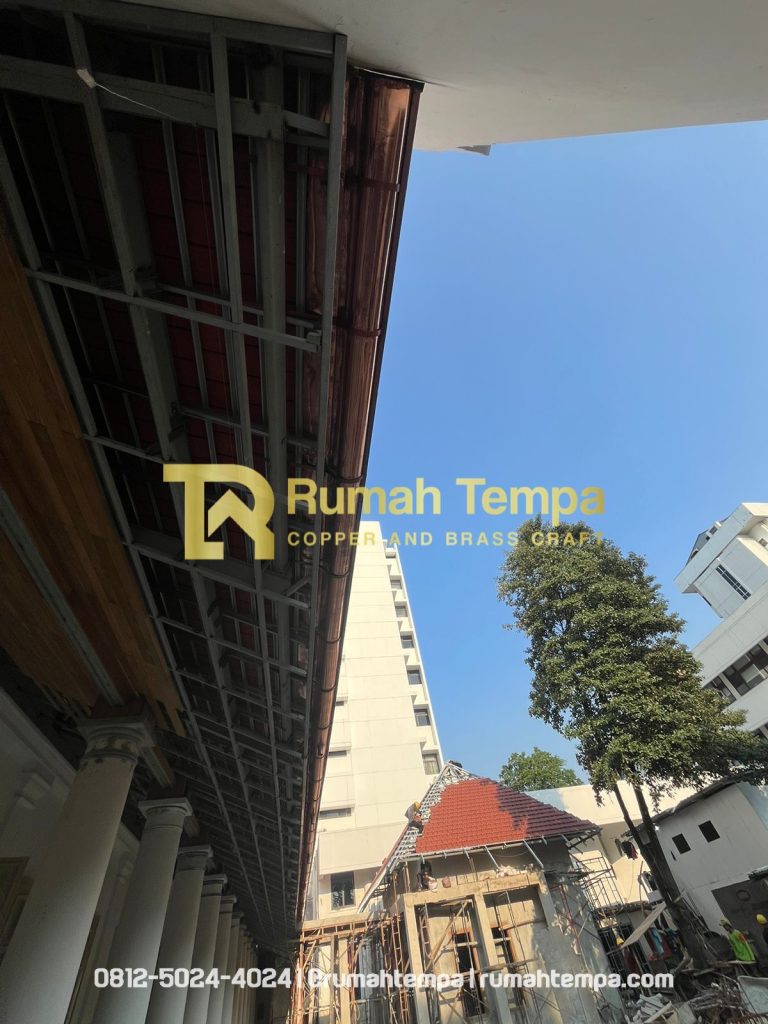 pengrajin talang tembaga custom