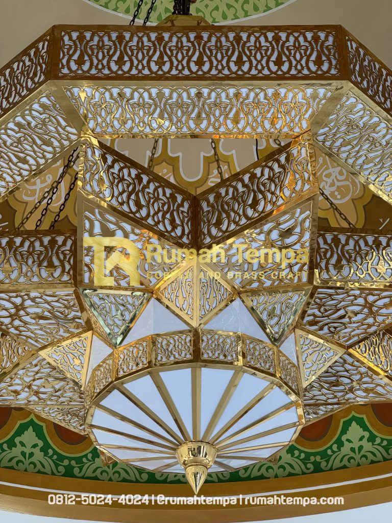 lampu masjid model maroko