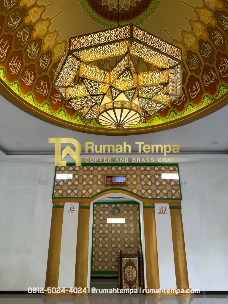 lampu masjid model timur tengah