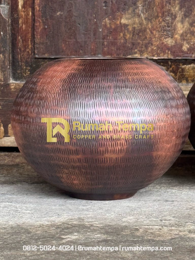 pot tembaga custom