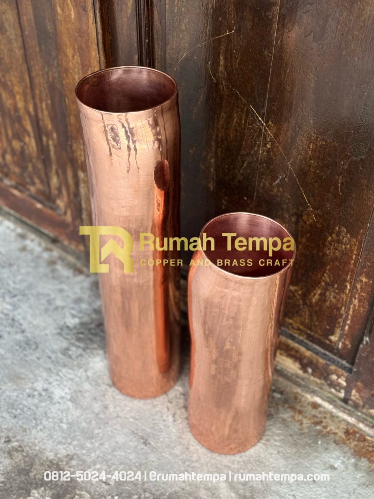 vase tembaga custom