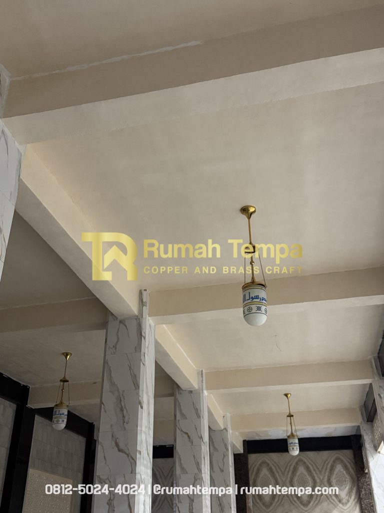 kerajinan lampu gantung raudhah