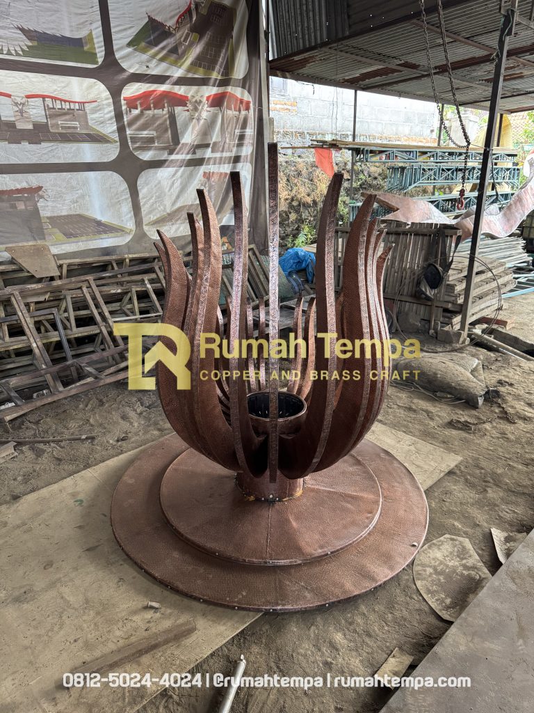 pengrajin patung sculpture tembaga