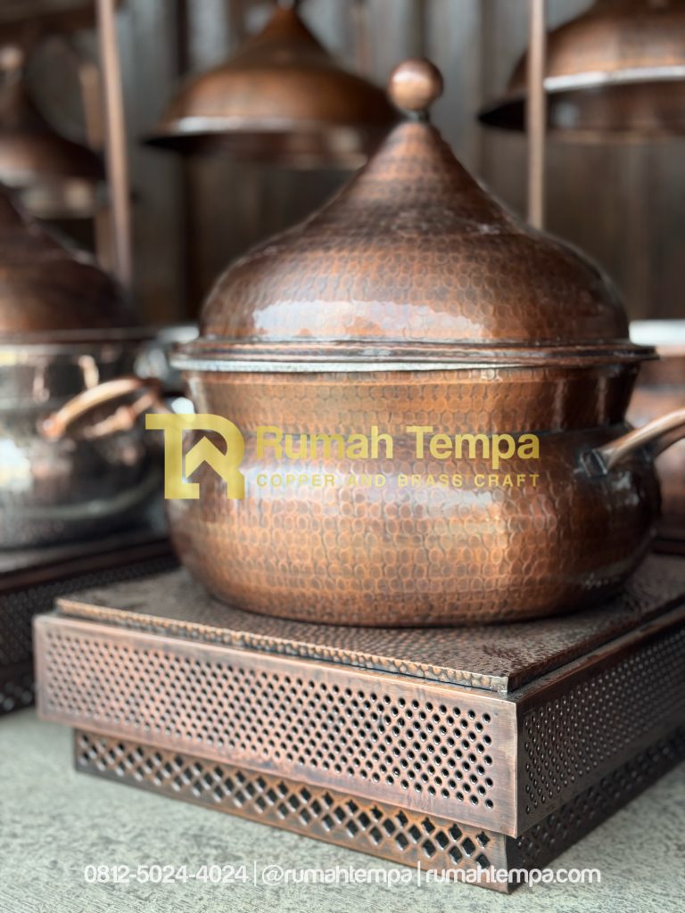 pemanas makanan tembaga