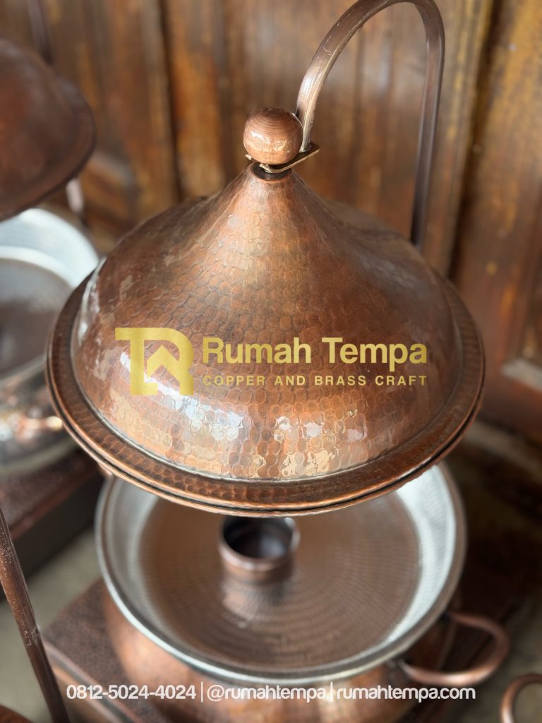 chafing dish tembaga