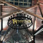 lampu gantung chandelier besi